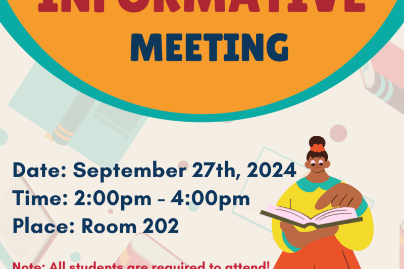 Edu. Students Informative Meeting