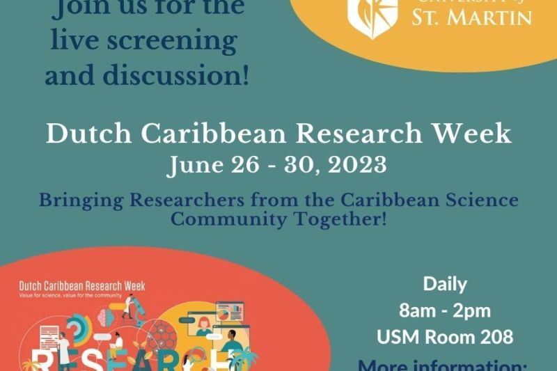 USM co-host of the third Dutch Caribbean Research Week 2023