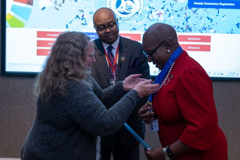 Dr. Rigobert delivers keynote address at WASD conference