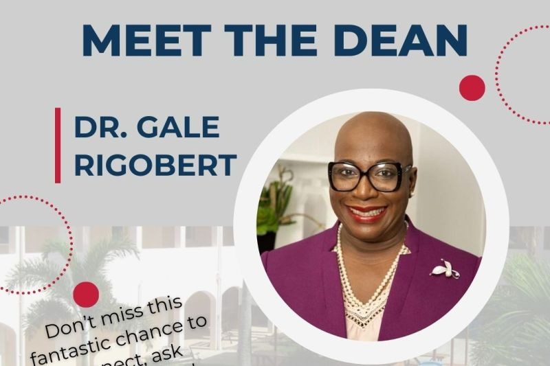 Come out and Meet the Dean (Dr. Rigobert) under USM Gazebo