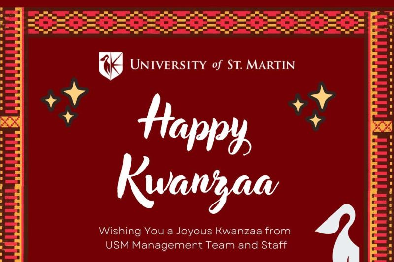 From our University family to yours, Happy Kwanzaa!