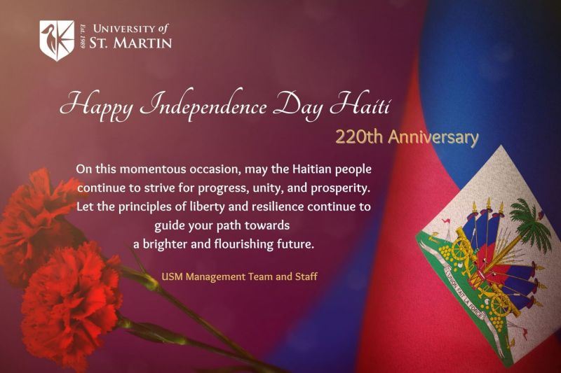 Happy 220th Independence Day Haiti