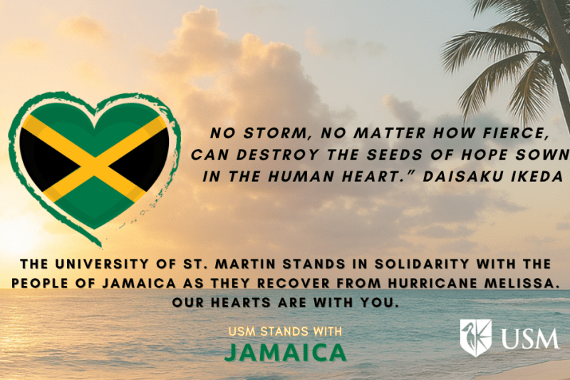 USM Stands with Jamaica After Hurricane Melissa