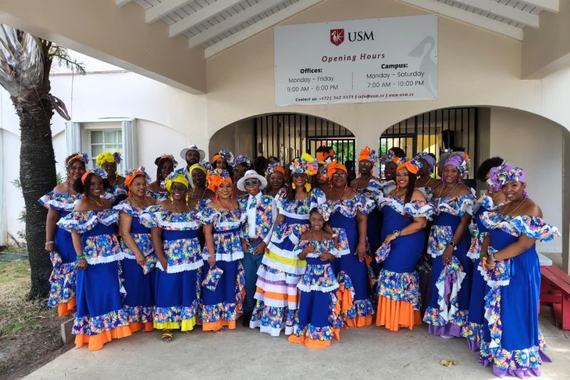 USM Celebrates St. Martin Day in a Sea of Indigo Pride