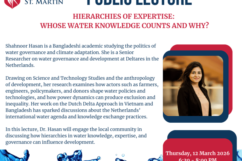 Public Lecture - Water (Post)