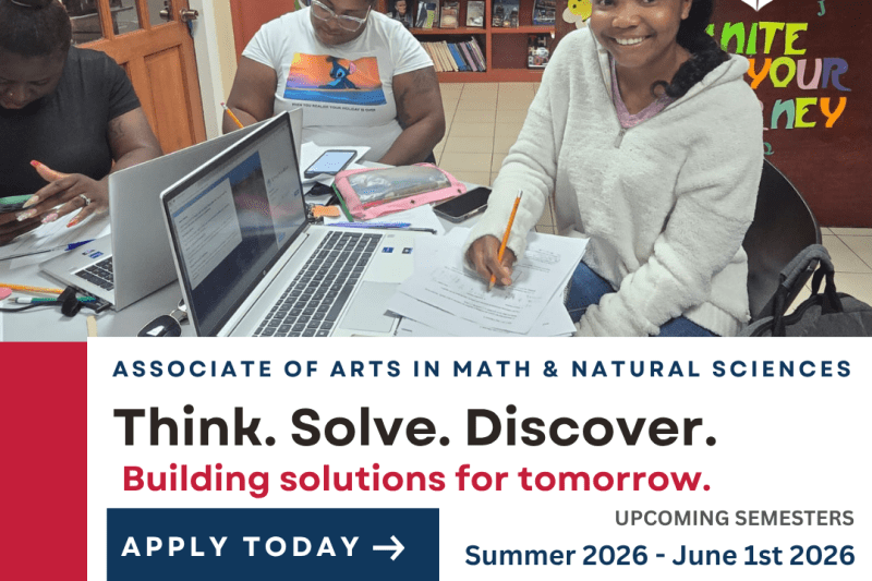 Associate of arts in Math & Natural Sciences