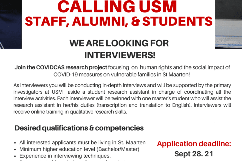 COVIDCAS Interviewers